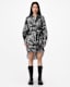 Leyla Silk Linen Blend Shirt Dress