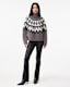 Tura Funnel Neck Relaxed Fit Jumper