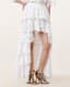 Cavarly Embroidered Maxi Skirt