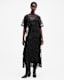 Izabela Embellished Mesh Maxi Dress
