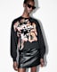 Fleurir Lila Oversized Sweatshirt