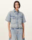 Tove Embellished Oversized Denim Shirt