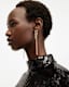 Fleur Two Tone Chain Earrings