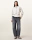 Sofi Drawstring Leather Bomber Jacket