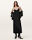 Bryony V-Neck Midi Slip Dress