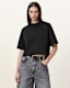 Lottie Crew Neck Cropped T-Shirt