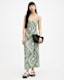 Bryony Luisa Print Midi Slip Dress
