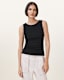 Katarina Boat Neck Slim Fit Tank Top