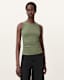 Katarina Boat Neck Slim Fit Tank Top