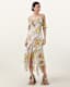 Grace Floral Print Midi Dress