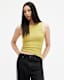 Rina Crew Neck Sleeveless Tank Top