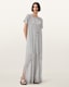 Thea Sparkle Sheer Maxi Dress