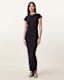 Katarina Short Sleeve Slim Fit Maxi Dress