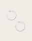 Gia Crystal Hoop Earrings