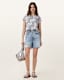Anna Print Crew Neck T-Shirt