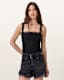Vera Black Lace Bodysuit