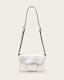 Jupiter Metallic Leather Crossbody Bag