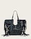 Ara Leather Knot Tote Bag