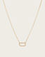 Tia Crystal Pave Necklace