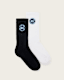 Williams X AllSaints Embroidered Socks 2 Pack