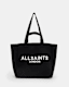 Izzy Logo Print Knitted Tote Bag