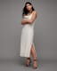 Hadley Cowl Neck Midi Slip Dress