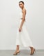 Mala Floral Broderie Cut Out Maxi Dress