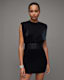 Mika Sleeveless Metallic Tank Mini Dress