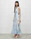 Karlina Estrella Silk Blend Maxi Dress