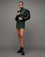 Juliette Roll Neck Metallic Mini Dress