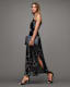 Daisy Topaz Sequin Cut Out Maxi Dress