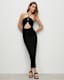 Toni Adjustable Tie Ribbed Maxi Dress