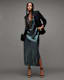 Hadley Metallic Midi Slip Dress