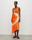 Alexia Silk Blend Mariana Midi Dress