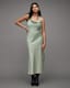 Hadley Cowl Neck Midi Slip Dress