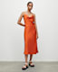 Hadley Cowl Neck Midi Slip Dress