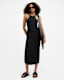 Cassidy Embellished Trim Midi Dress