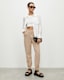 Val High-Rise Cargo Linen Blend Trousers