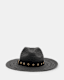 Delilah Straw Fedora Eyelet Hat