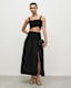 Alex Smock Embroidery Super Cropped Top