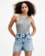 Sofia High Neck Slim Fit Tank Top