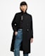 Sidney Wool Cashmere Blend Tailored Coat