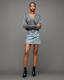 Wendel Embellished Denim Mini Skirt