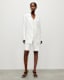 Petra High-Rise Wide Linen Blend Shorts