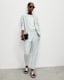 Aleida Mid-Rise Tapered Leg Tri Trousers