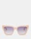 Minerva Square Cat Eye Sunglasses