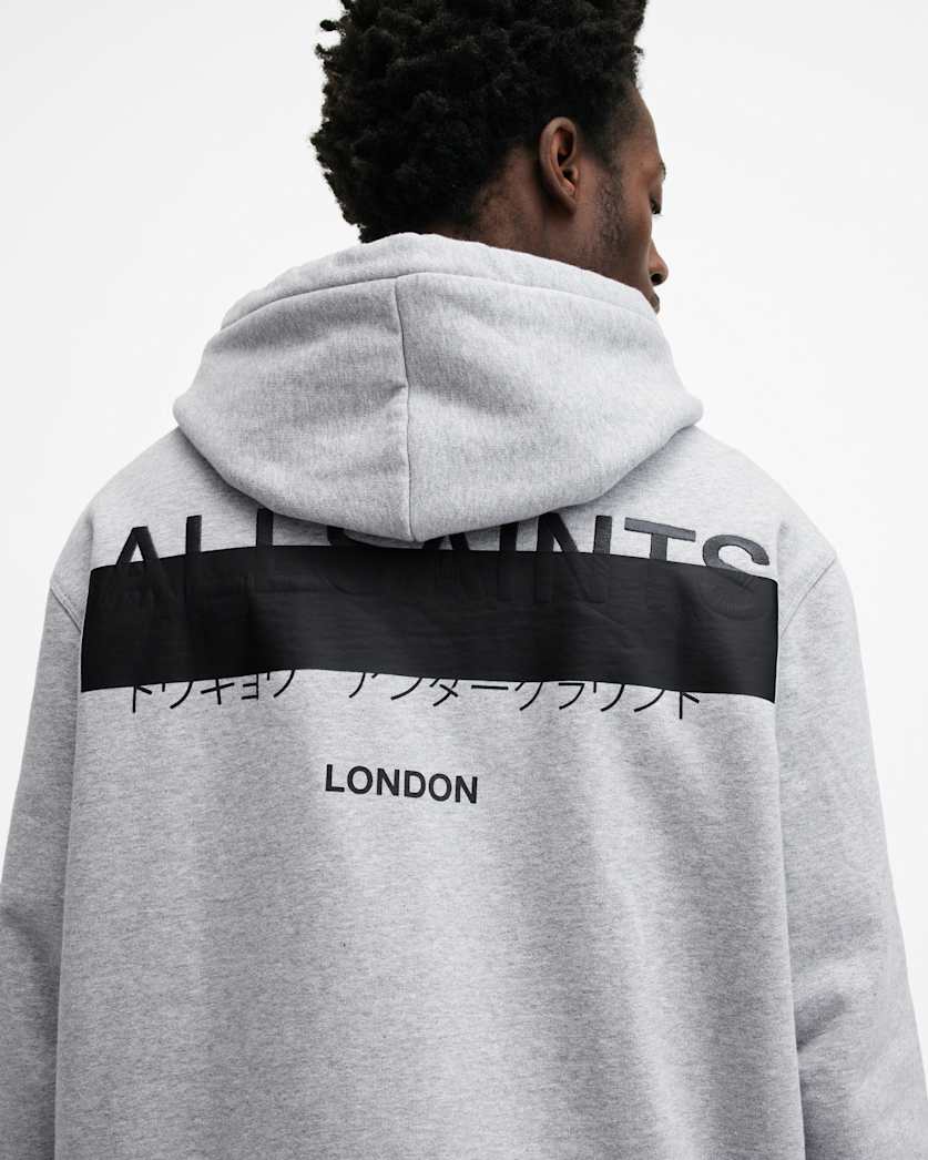 Redact Pullover Embroidered Logo Hoodie