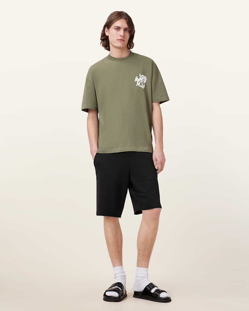 Helix Straight Fit Sweat Shorts