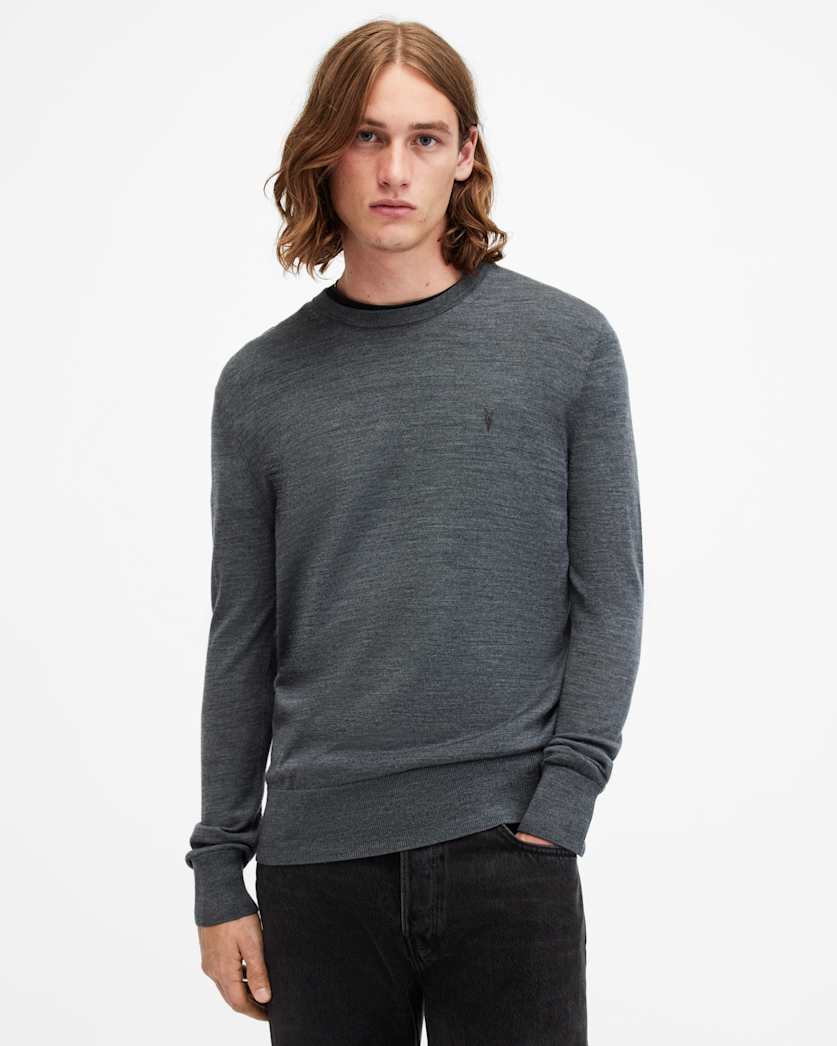 Mode Merino Crew Neck Ramskull Jumper