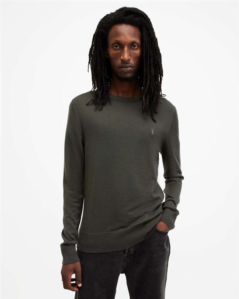 Mode Merino Crew Neck Ramskull Jumper